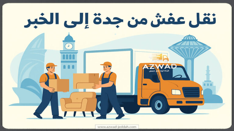 شركة نقل عفش من جدة إلى الخبر
